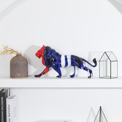 Creative Resin Crafts Three-Dimensional Animal Lion