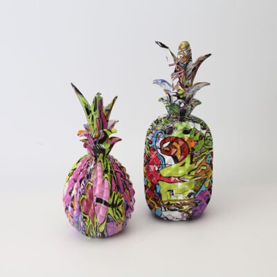 Colorful Resin Crafts Creative Fruit Ornaments Living Room Decoration