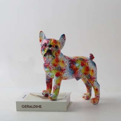 Creative Resin Crafts Animal Small English Bulldog
