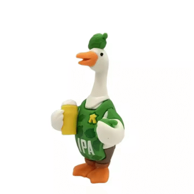 Custom 3D Soft PVC Duck Figure Toys