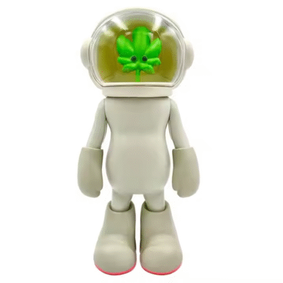 Custom Green Vinyl Figurine Bulk Art Toy Deco Printing 3D PVC Action Figure