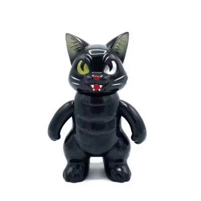 Customized Art Vinyl Toy Prototype PVC 3D Black Cat Action Figures