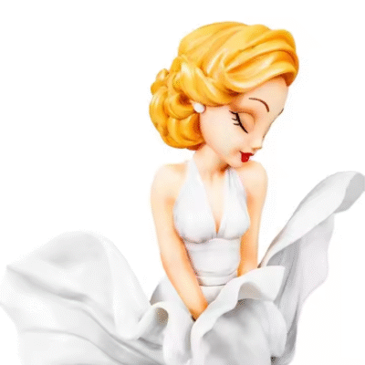 Beautiful Lady Custom Mini 3D Printer Toy Figurine High Quality OEM Anime
