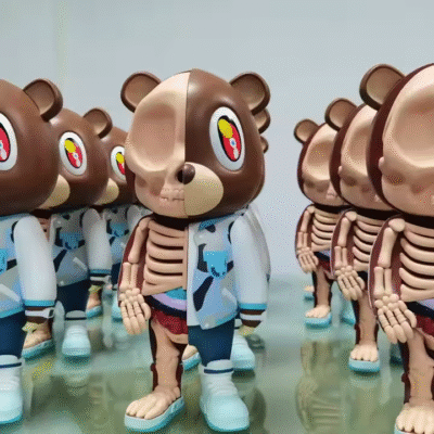 Customizable PVC Soft Vinyl Art Toy Limited OEM Military Model Cartoon