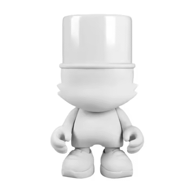 Custom Design Blank Art Toy OEM Collectible Blank Vinyl Toys
