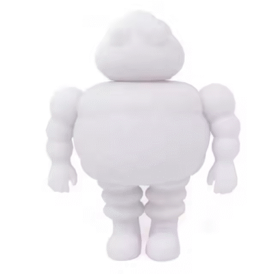 DIY Vinyl Toy Custom Cartoon Animal Art Painting Figure White Vinyl Toy