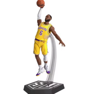Basketball Player Custom 3D PVC Cartoon Toy High Quality 20cm Vinyl Figure