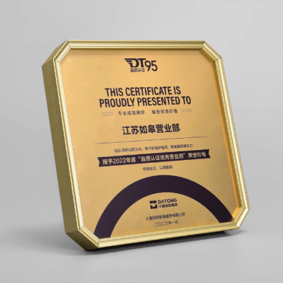 Showcase Prestige Using Refined Metal Work And Luxurious Trophies