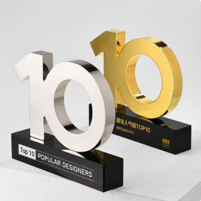 Inspire Greatness With Motivational Award Concepts And Striking Trophies