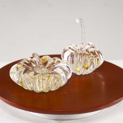 Summer-Themed Table Centerpiece Crystal Clear Fruit Resin Decor