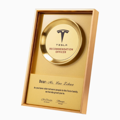 Custom Metal and Wooden Plaque Company Honor Certificate Award Trophy