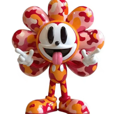 Mini Action Figure PVC Vinyl Designer Cartoon Art Home Decor